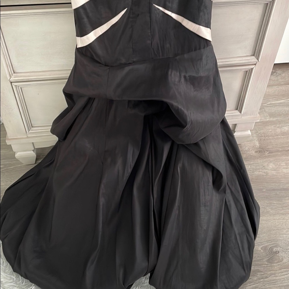 Jessica McClintock vintage strapless elegant long gown size 2 - Picture 3 of 8